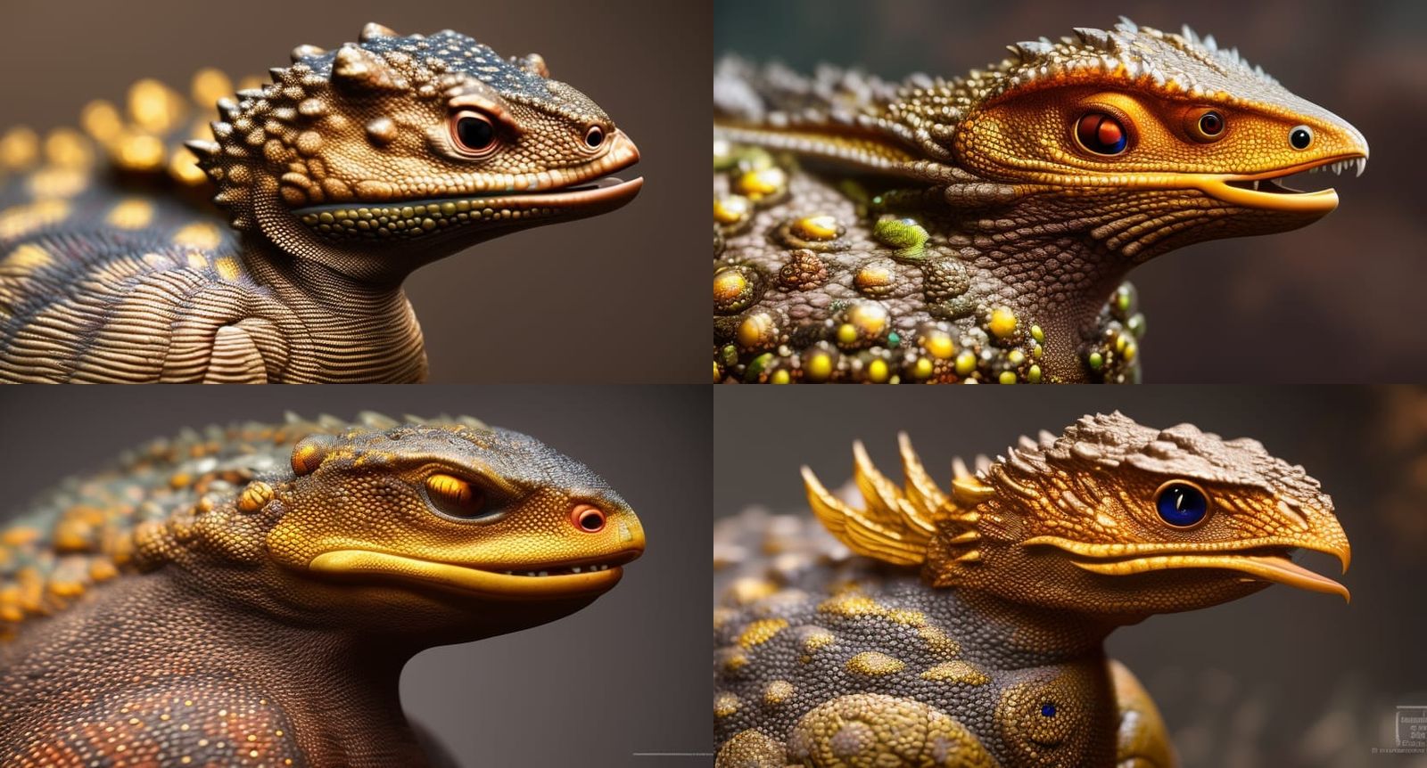 Baby Dinosaur Hatching: Hyper-Realistic Fantasy Art