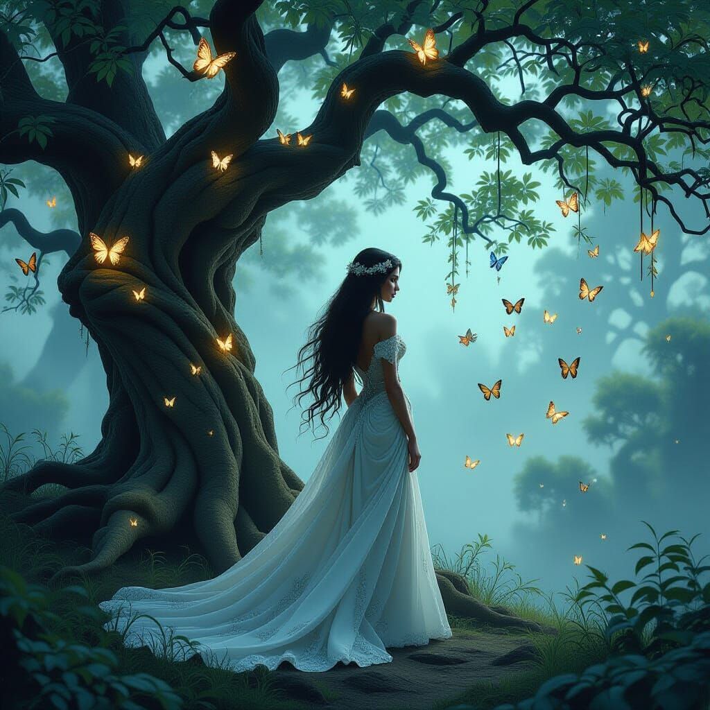 Princess at the night