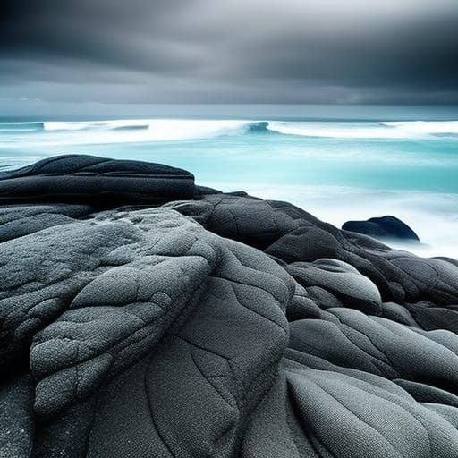 Hyperrealistic Ocean Scene in High Definition