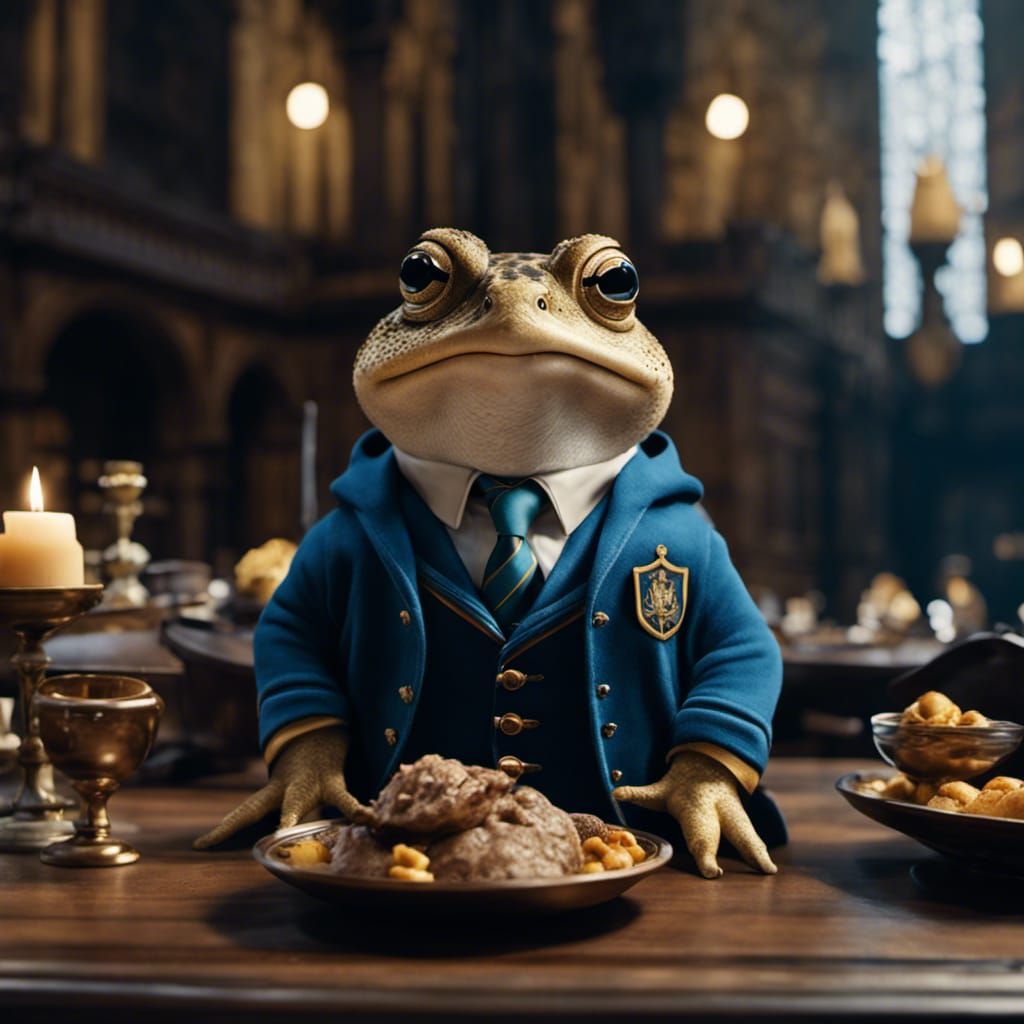 Mr Toad goes to Hogwarts