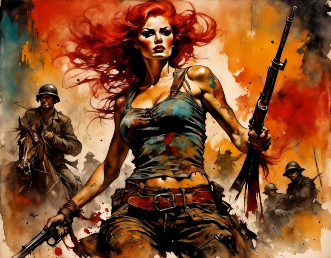 RED SONYA of ROGATINO, Robert E. Howard's Polish-Ukranian Freedom Fighter in 1920's High Adventure fighting Russian Over...