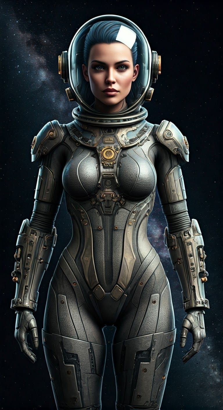 Space woman