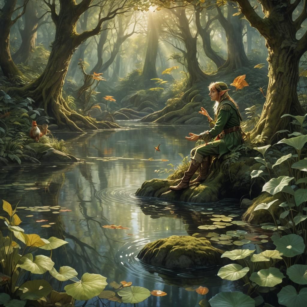 An Elf's Contemplation