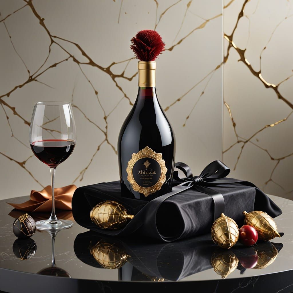 Elegant Kitchen Counter with Purim Celebration