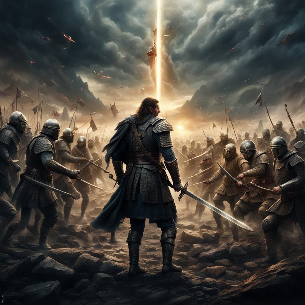 Last Warrior Defends Himself in Epic Battle