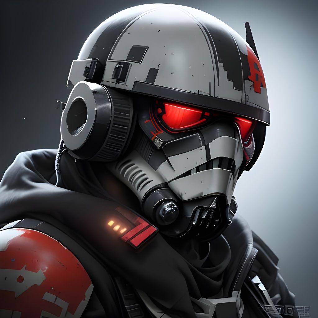Helghast Mask Scout Trooper Crossover in 4K