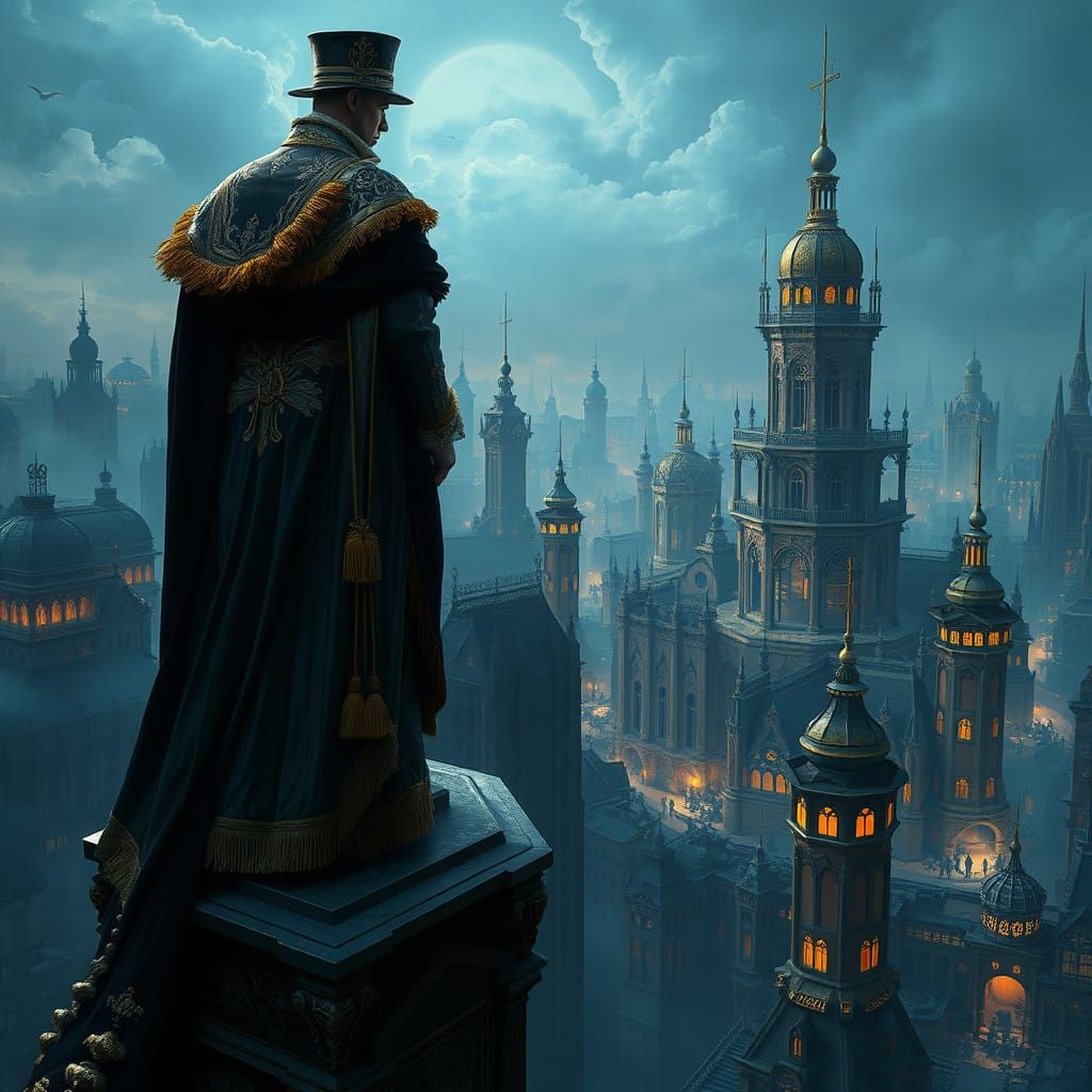 Austere Aristocrat Reigns Over Victorian Metropolis