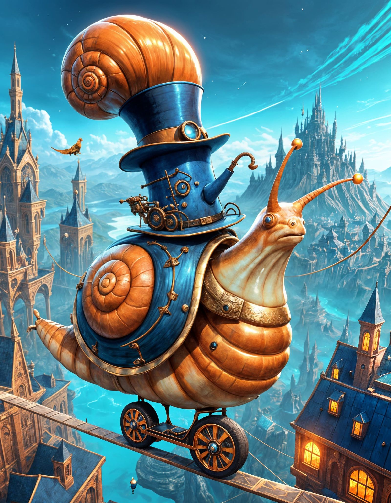 Steampunk Snail