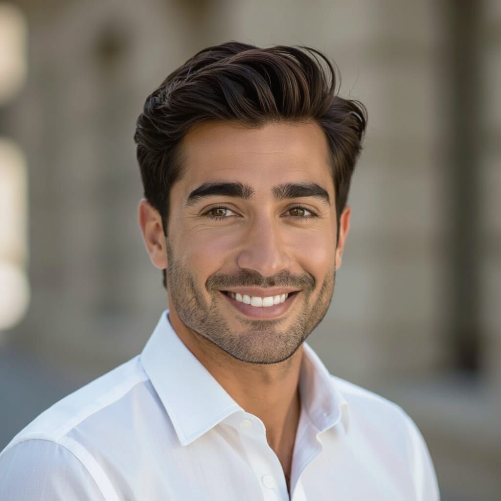 Hyperrealistic Digital Painting Of Confident Future Spouse