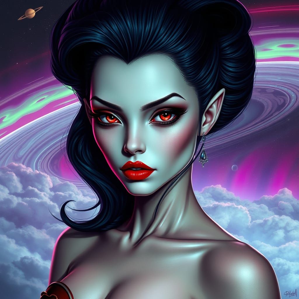 Alien Goddess Reigns Over Jupiter's Celestial Storms in Drea...