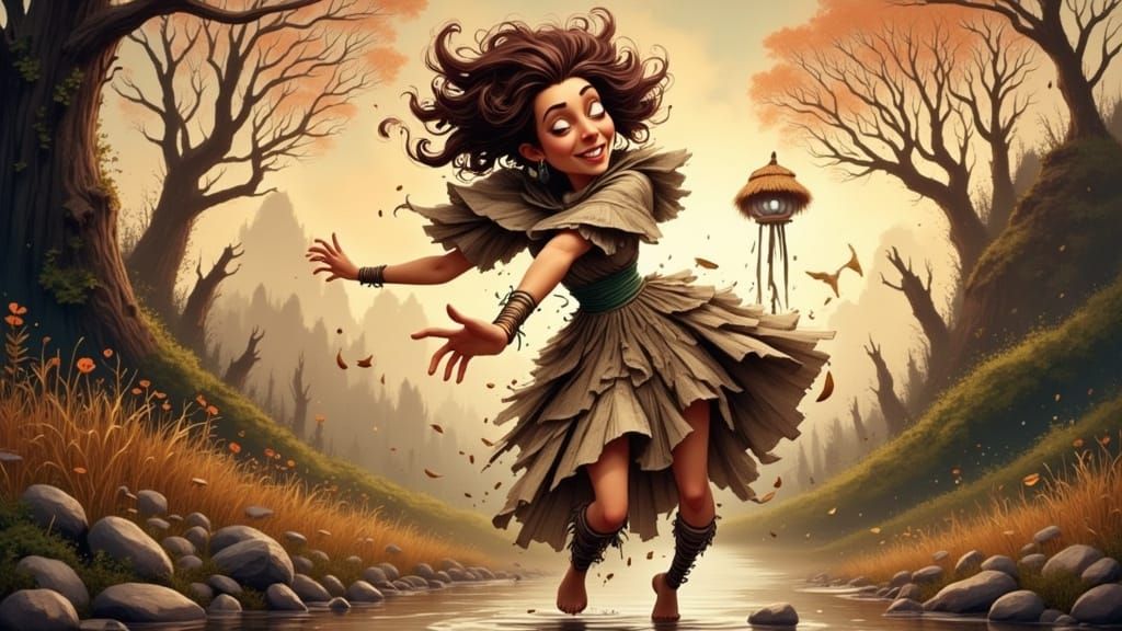 Dancing to the music in my head.