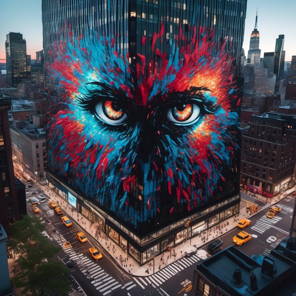 Urban Mural: Listen to Understand, Digital Art