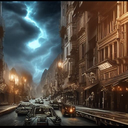 Epic Scorpio Digital Matte Painting