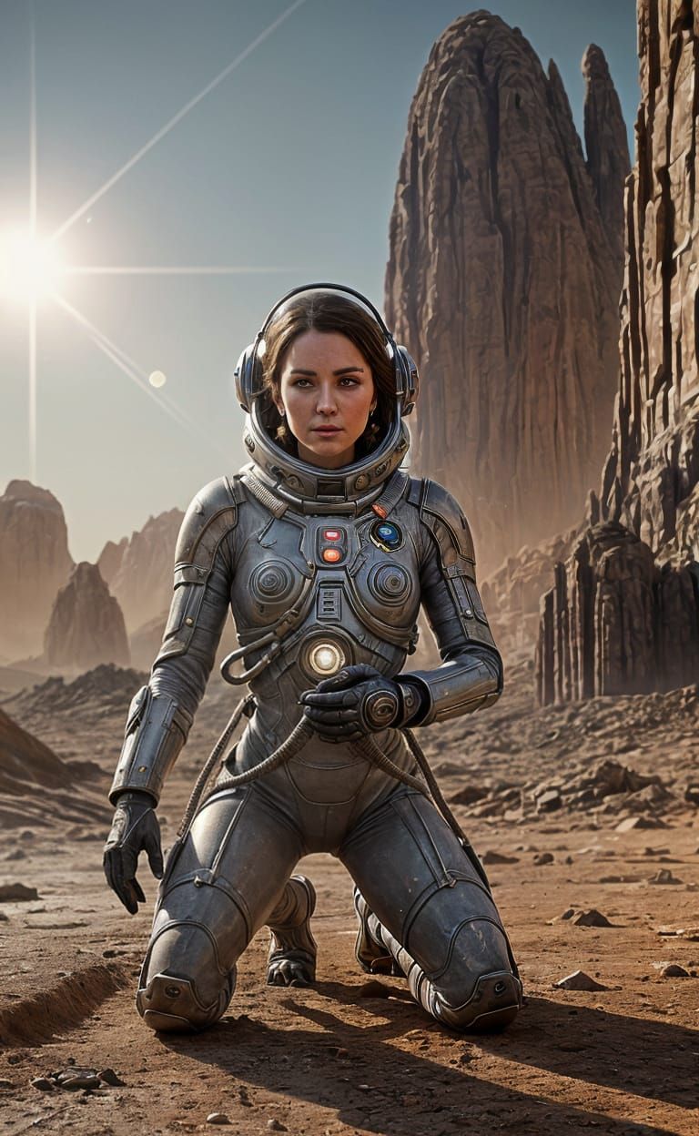 Futuristic Archaeologist Discovers Ancient Alien Artifact on...