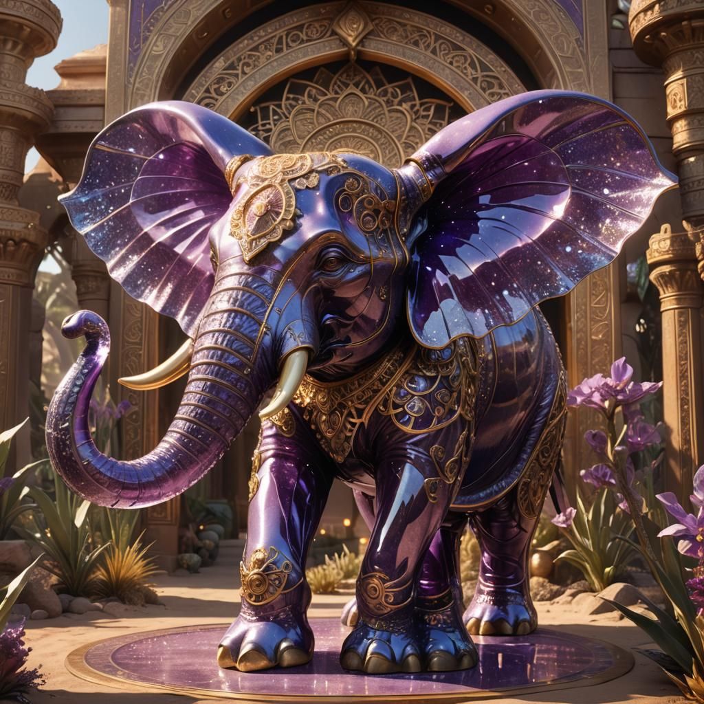 Purple Elephant