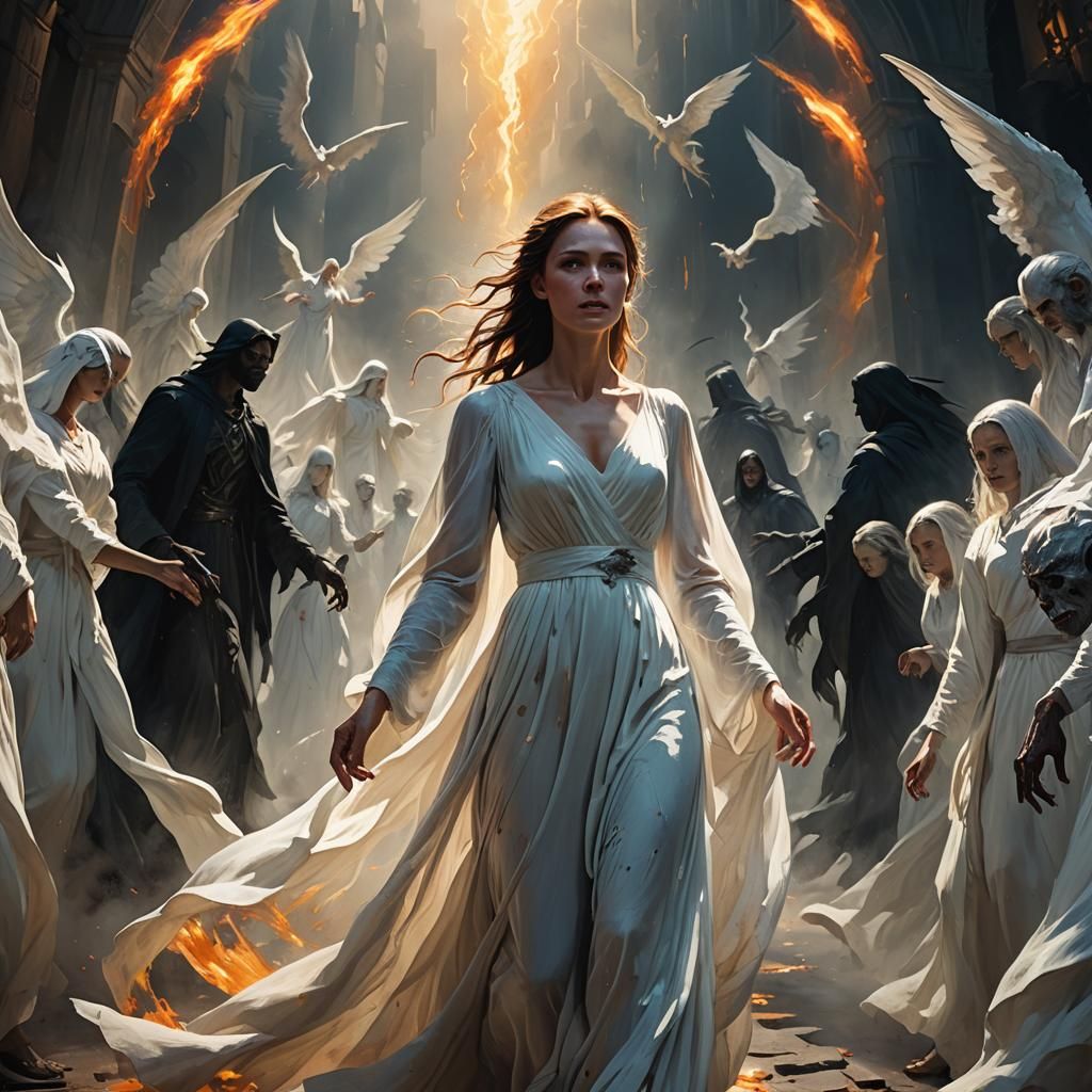 Woman's Journey from Darkness to Light