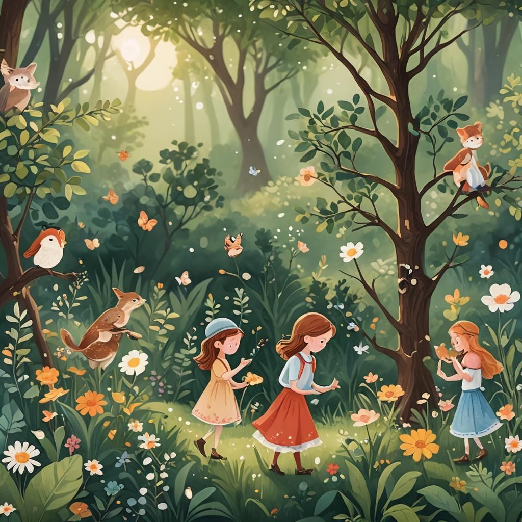 Storybook Illustrations with Bokeh and Natural Light