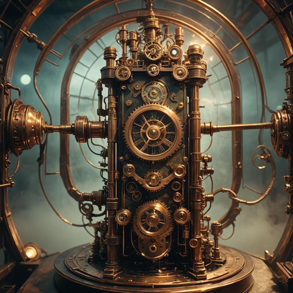 Steampunk Device Creates Holographic Environment in Film Sti...