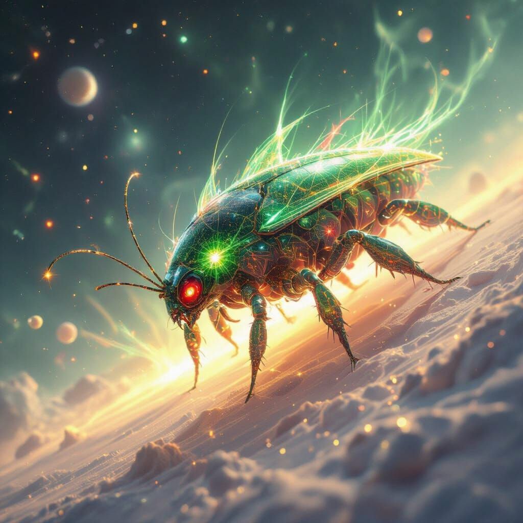 Unknown Creature NFT in Gamma Ray Energy Fields