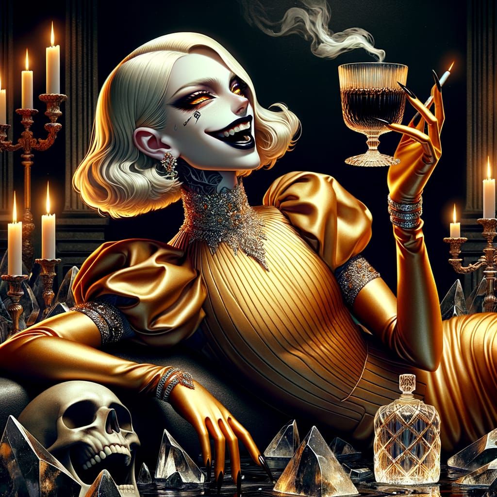 That's Hilarious Darling... But Why is this Glass Floating?