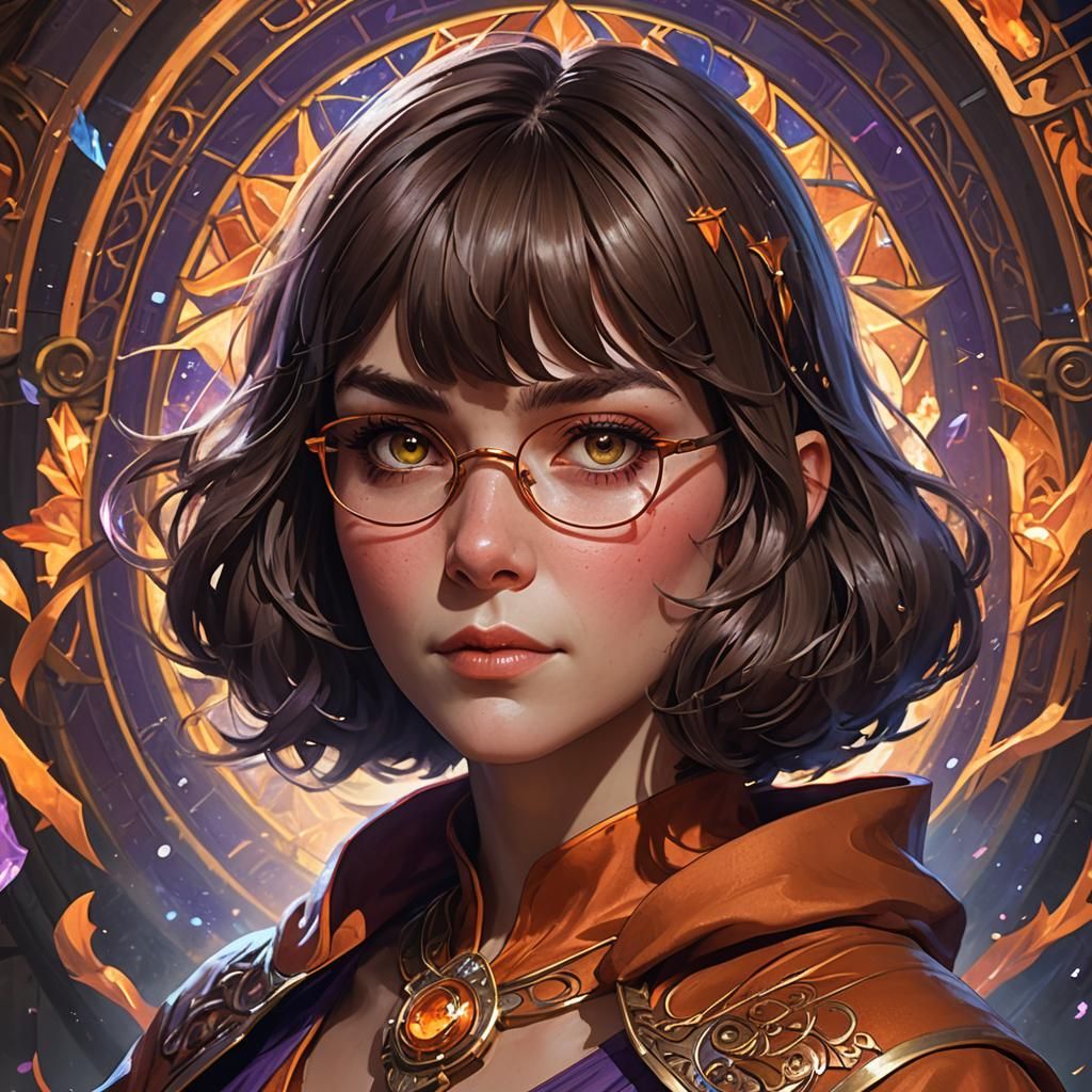 Velma as fantasy mage