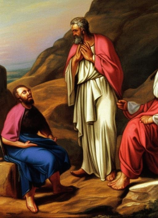 Abraham's Sacrifice: A Biblical Scene