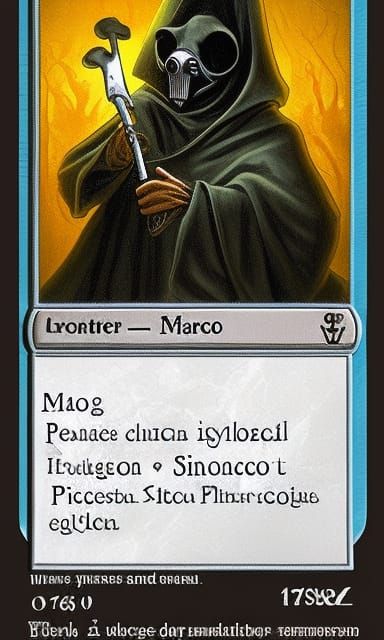 Plague Doctor in Detailed Fantasy Art