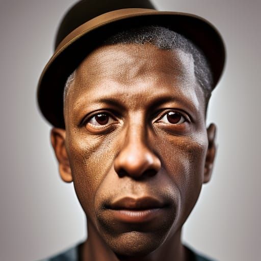 Professional Portrait Photography Close-up with Bokeh