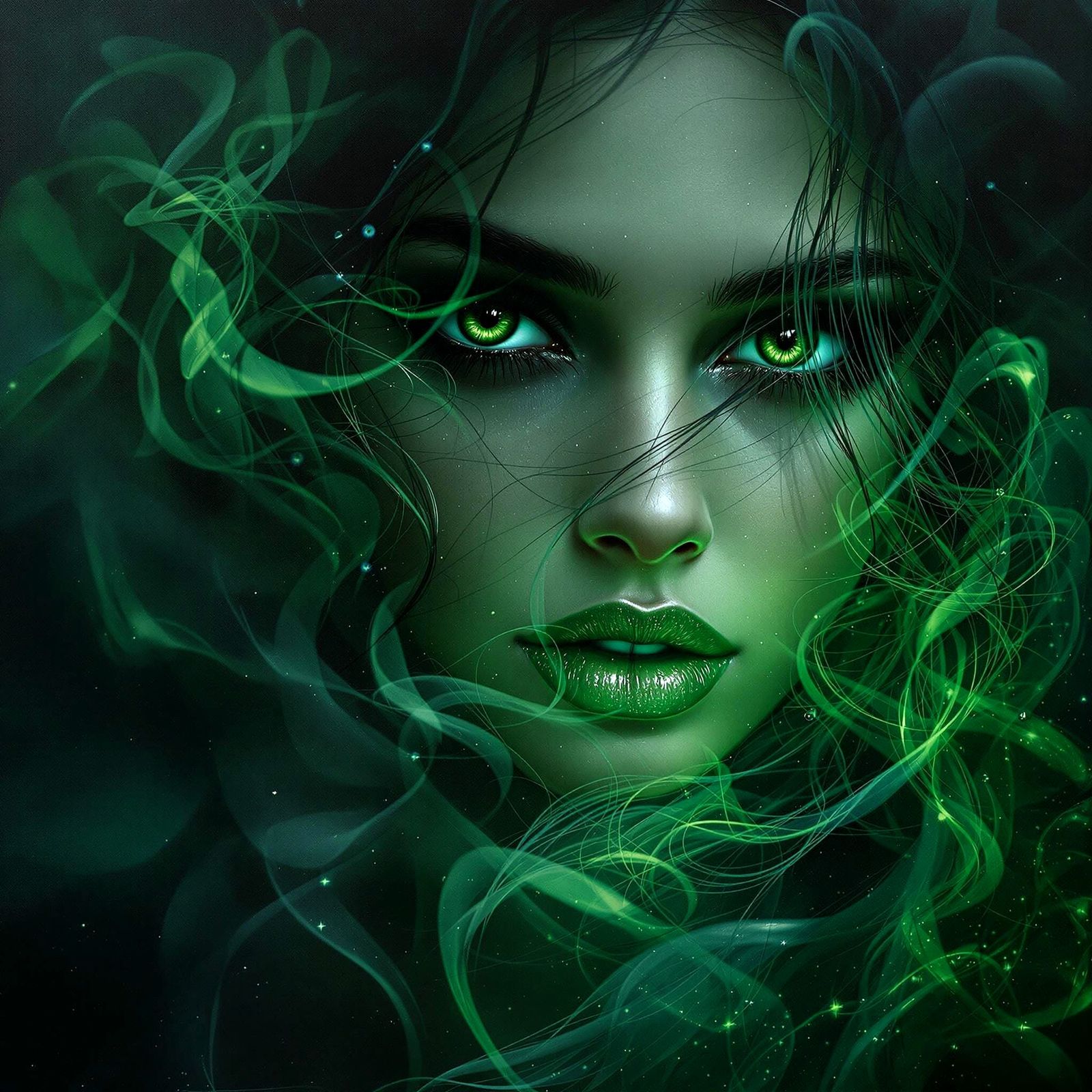 Moonlit Goddess of the Violet Twilight