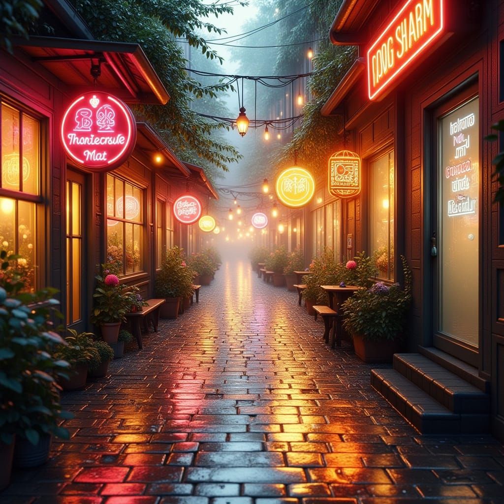 Atmospheric Light Play on Diverse Textures