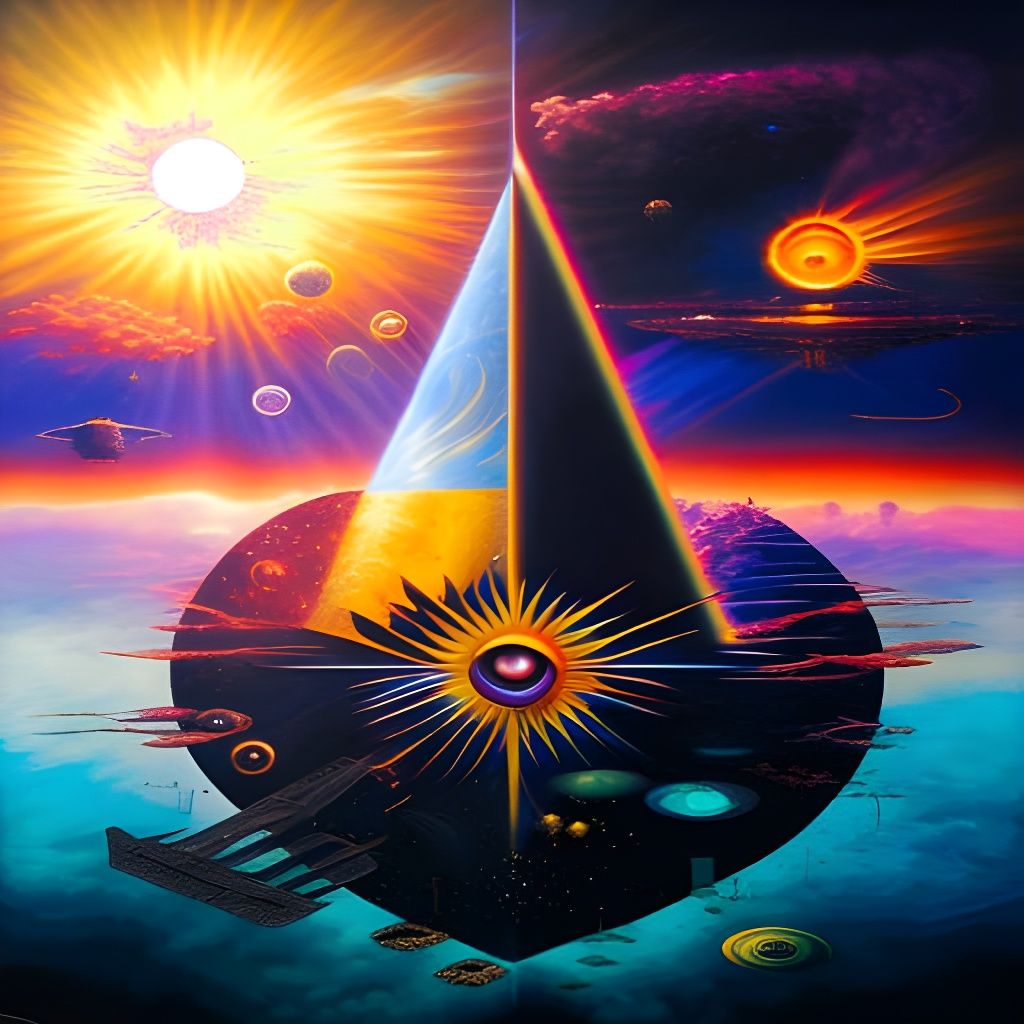 Surreal Concept Art Inspired by Pink Floyd