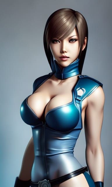 Jill Valentine Artgerm Style Digital Portrait