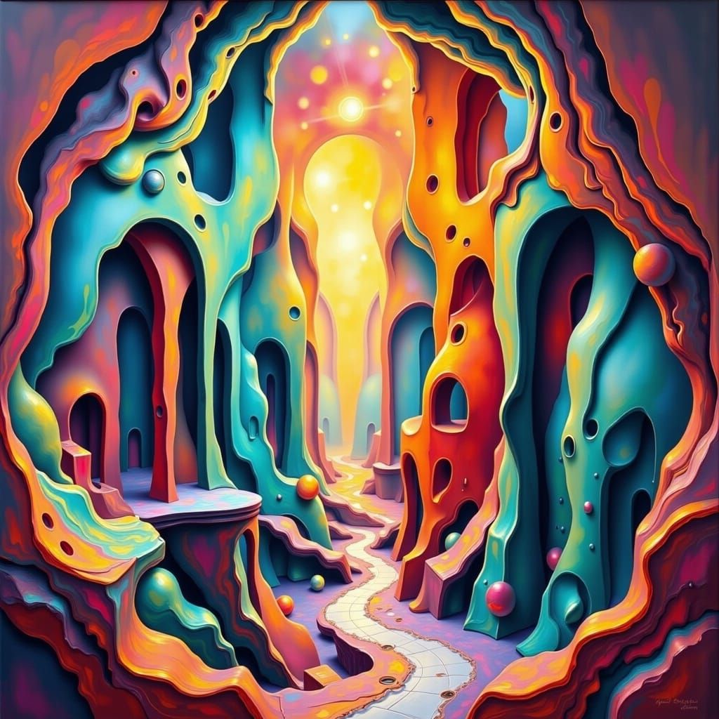 Surreal Anisotropic Reality Beyond Silent Walls