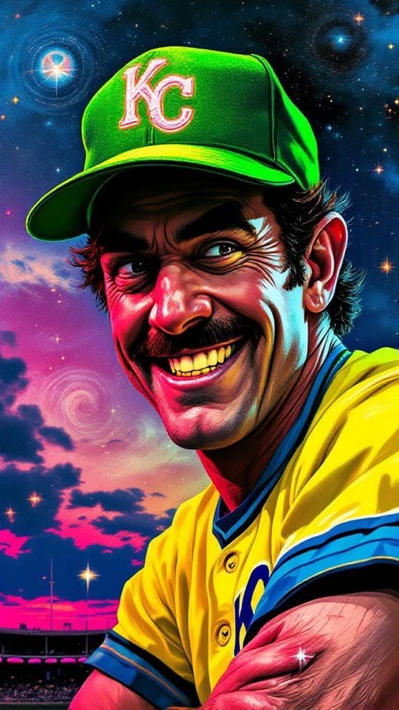 A vintage 1960s Don Mossi baseball card, transformed into a ...