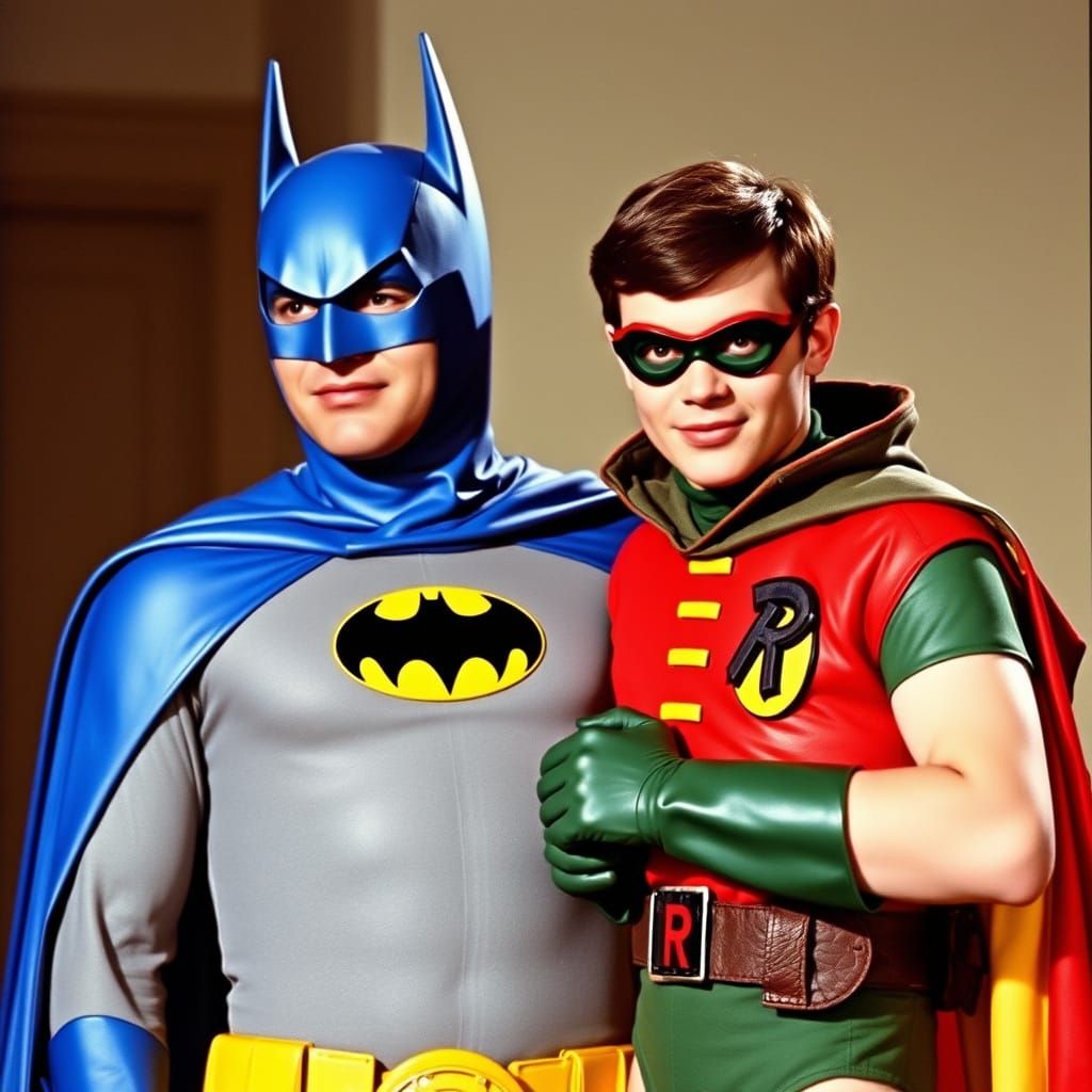Batman and Robin: 1960s TV Show Heroes