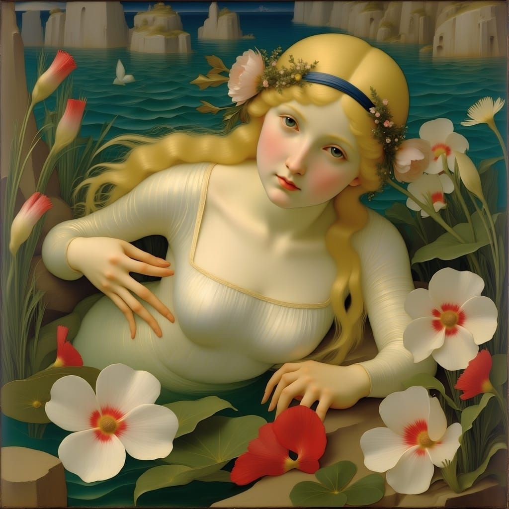 The pretty girl with creepy fingers...