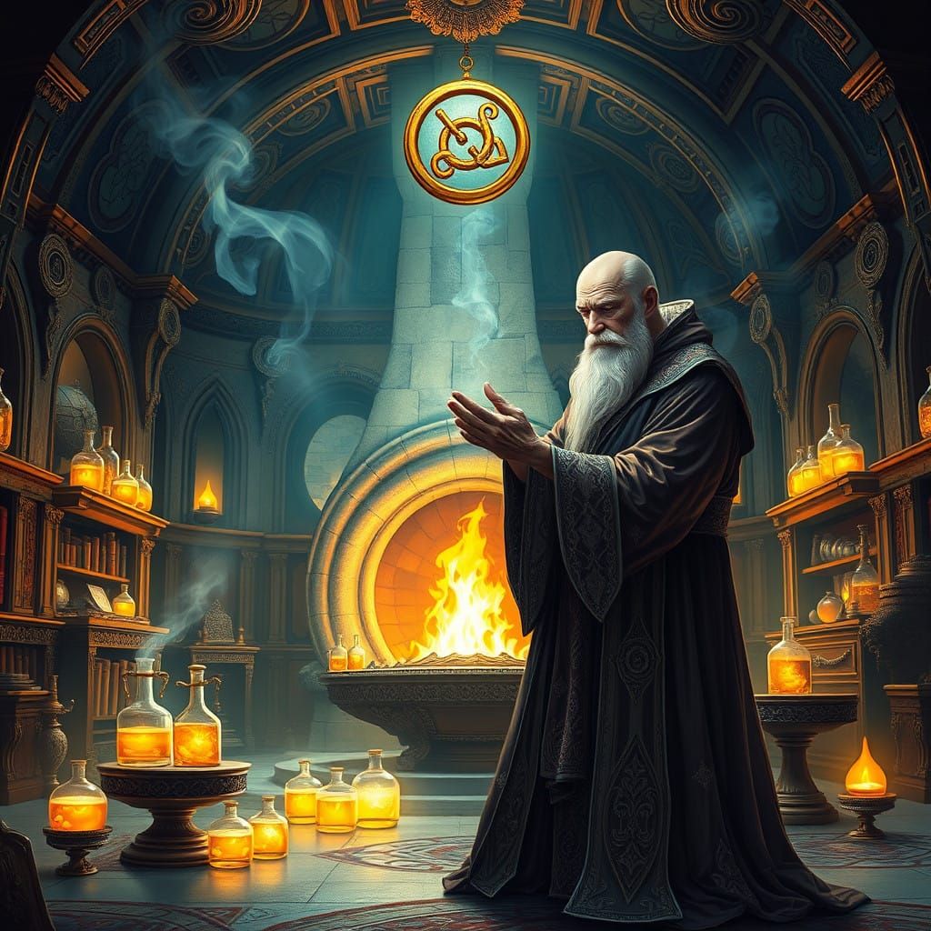 Ethereal Alchemist of House Tarondril in Vilverin's Alchemic...