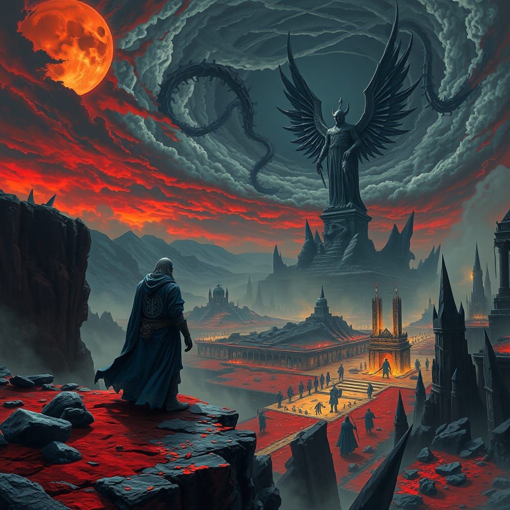 Ancient Battlefield Twilight