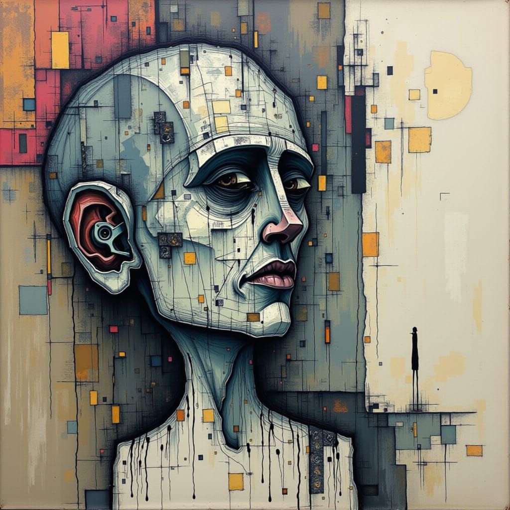 Archivist of Lost Frequency in Static and Ink