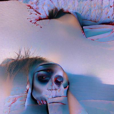 Dead to Me: A Conceptual AI Image