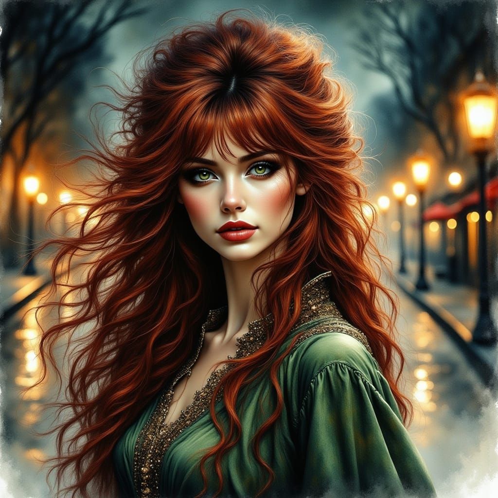 Gothic Goddess of St. Louis Nights