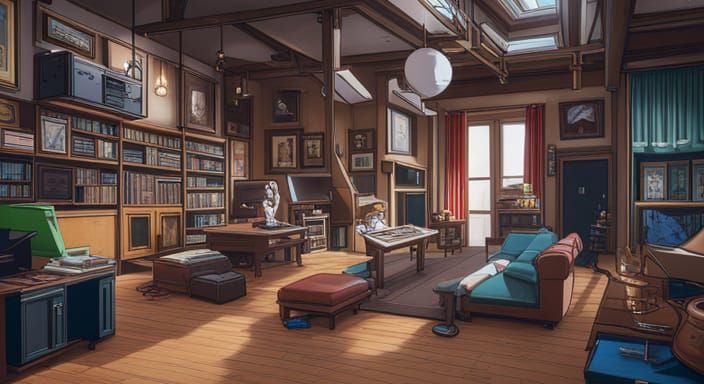 Tom and Jerry in 8-bit Unreal Engine