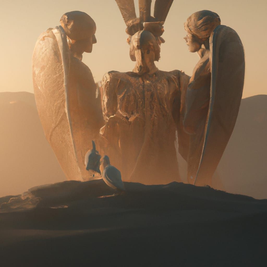 Reimagined Apollo and the Muses on Mount Helicon