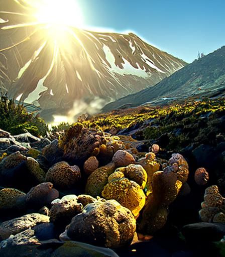 Tongariro National Park: Hyperrealistic 3D Render