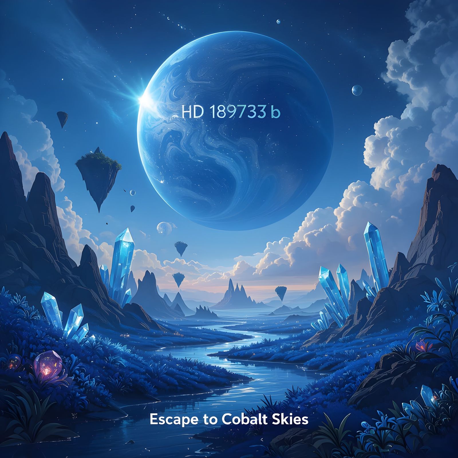 Exoplanet HD 189733 b: A Blue World's Call