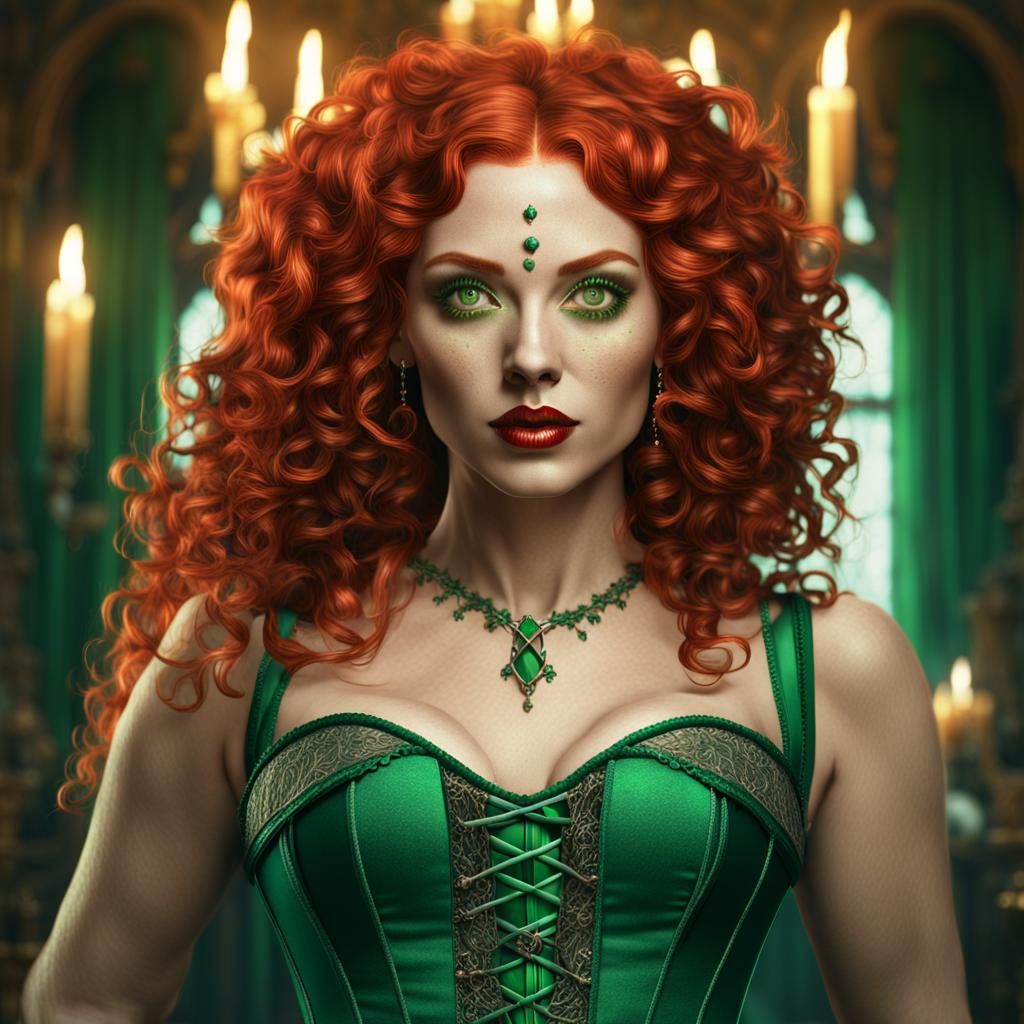 New Orleans Witch Casting Spells in Fantasy Art