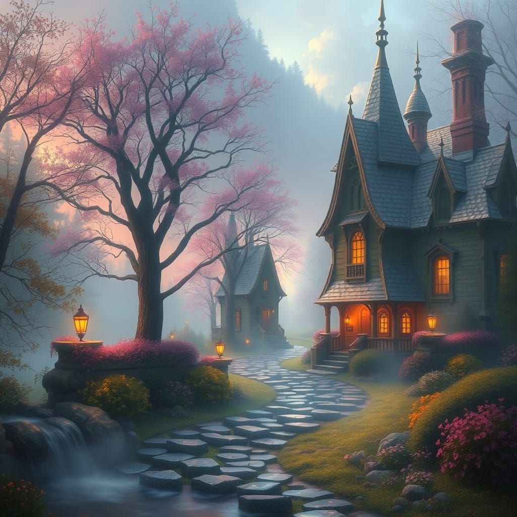 Ethereal Night Study Ritual in Whispers of Ancient Magic