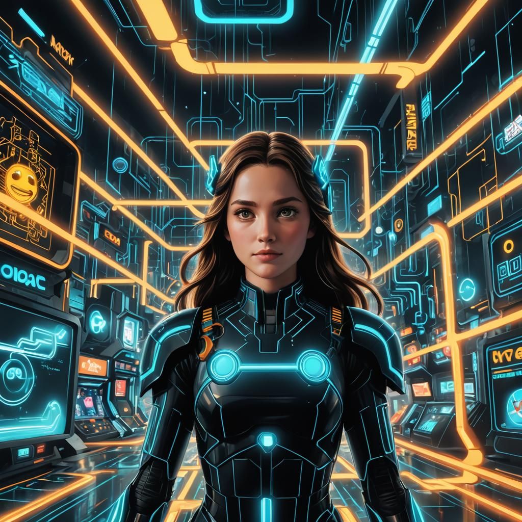 NEW TRON VIDEO GAME COVER