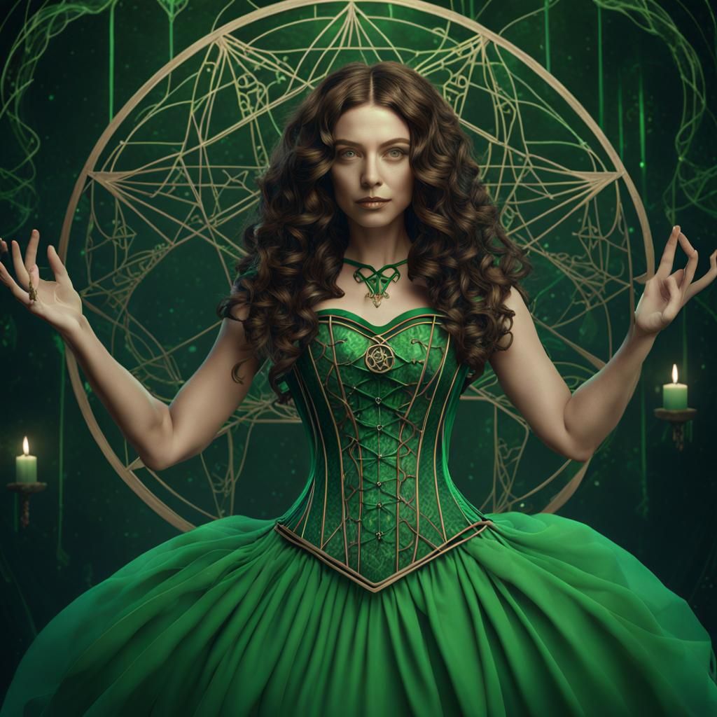 Geometric Spell: A Witch's Sacred Geometry