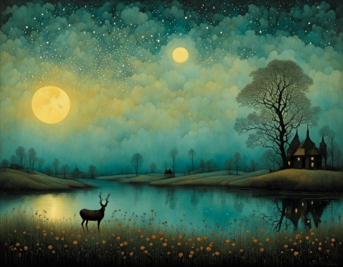 Enchanted Night: A New Day Begins